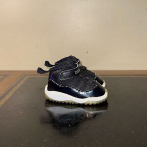 Nike Air Jordan 11 Retro Space Jam Black 378040-003 Td Toddler Size 4C